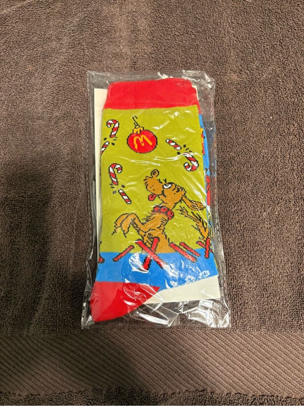 2025 McDonald Grinch Socks
